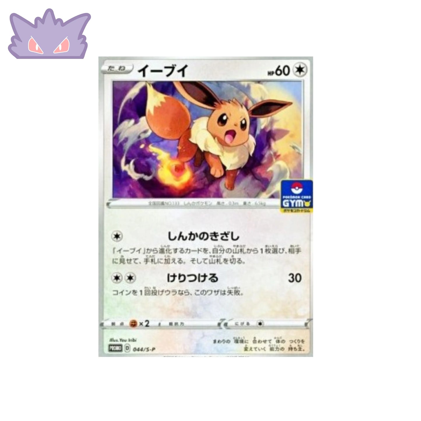 Carte Pokémon Japonaise Promotionnelle GYM Evoli 044 S-P GengyGallery