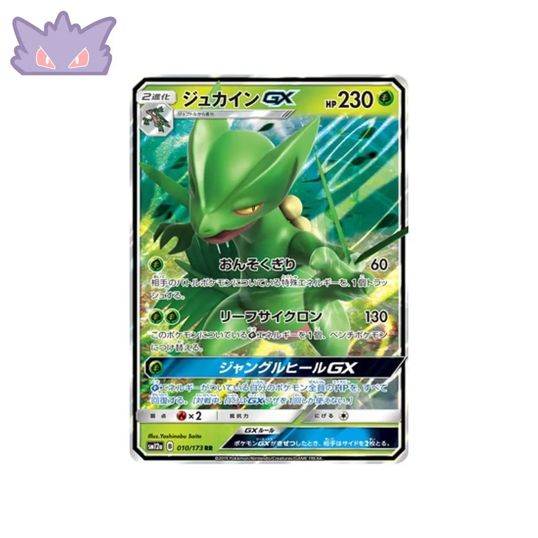 Carte Pokémon Japonaise Tag Team GX All Stars SM12A 010/173 : Jungko GX GengyGallery