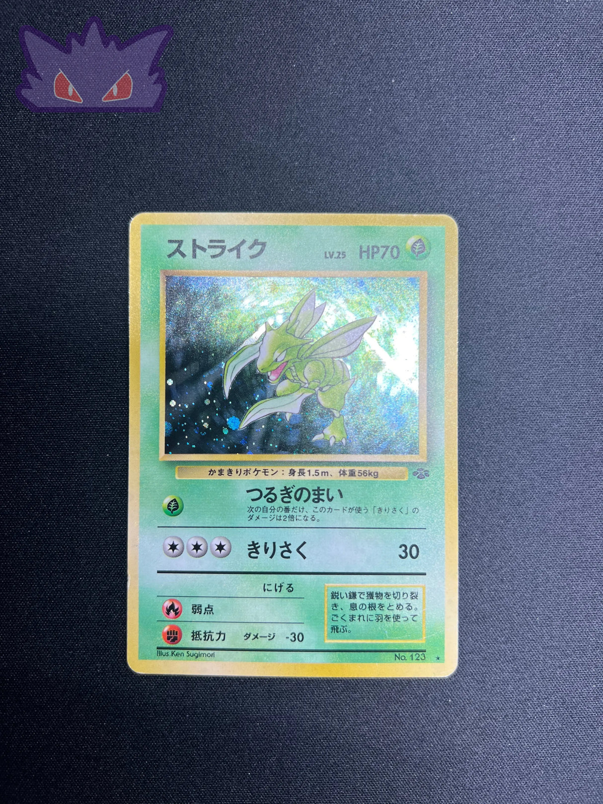 Carte Pokemon Japonaise Insecateur Holographique Jungle GengyGallery
