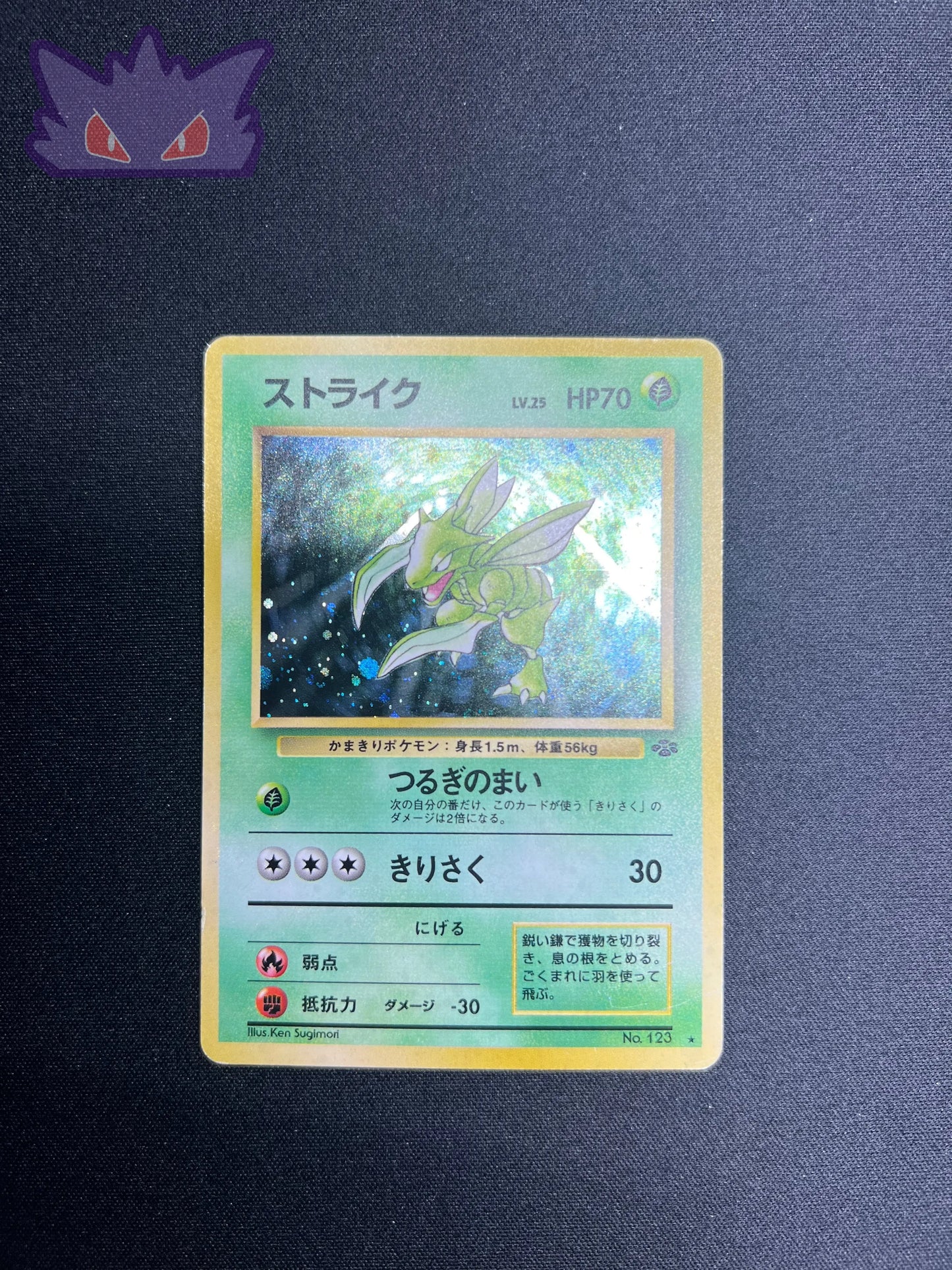 Carte Pokemon Japonaise Insecateur Holographique Jungle GengyGallery