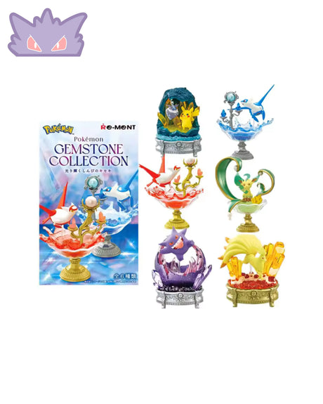 Pokémon Gemstone Collection – Figurines Cristal Re-Ment GengyGallery