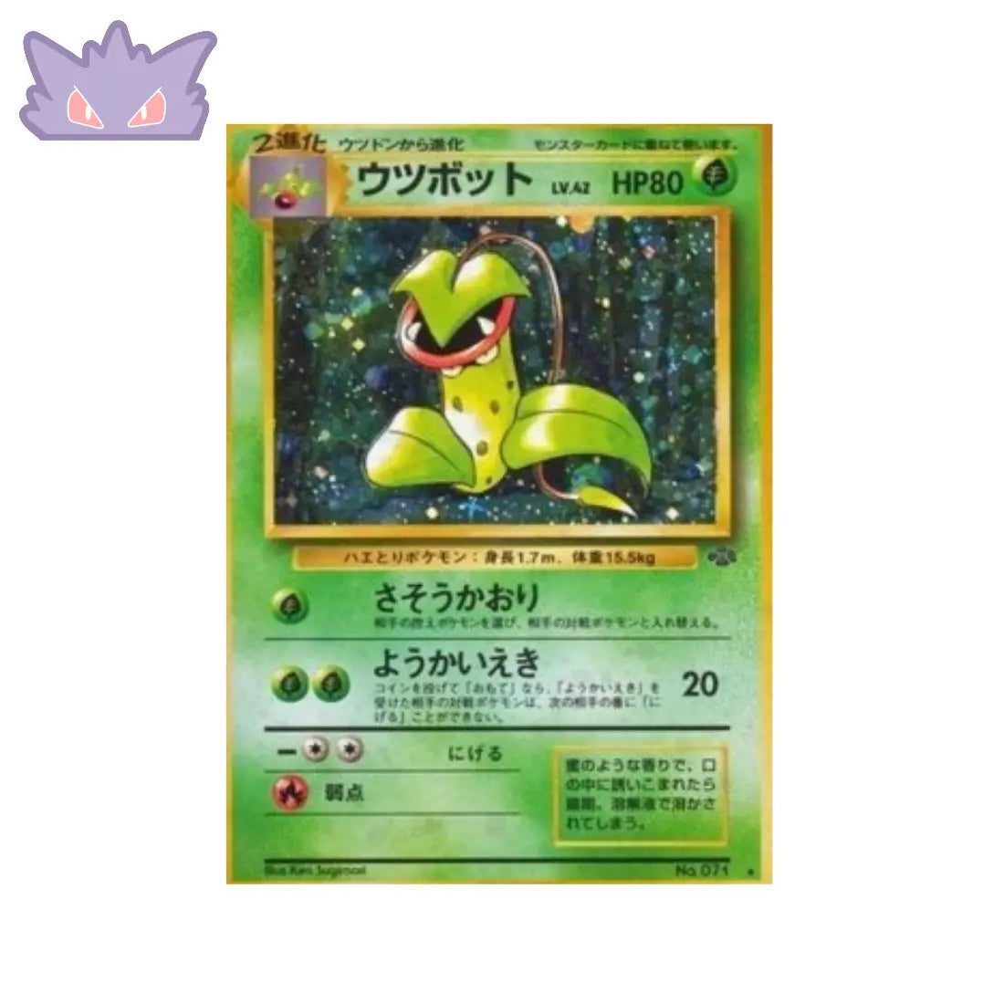 Carte Pokemon Japonaise Empiflor Holographique Jungle GengyGallery