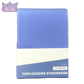 Pack de 25 cartes de protection TopLoaders Pokémon GengyGallery