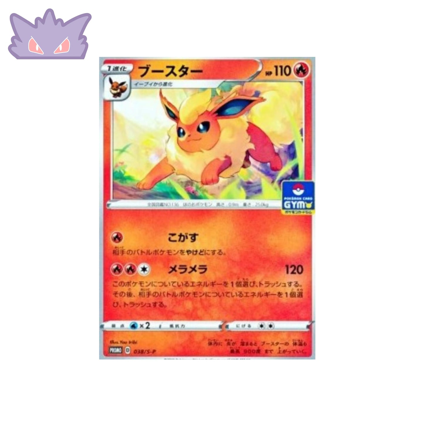 Carte Pokémon Japonaise Promotionnelle GYM Pyroli 038 S-P GengyGallery
