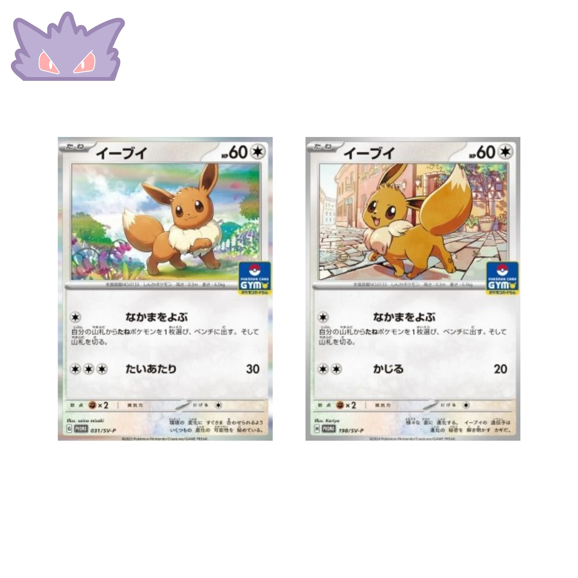 Carte Pokémon Japonaise Promotionnelle GYM Evoli Ecarlate et Violet GengyGallery