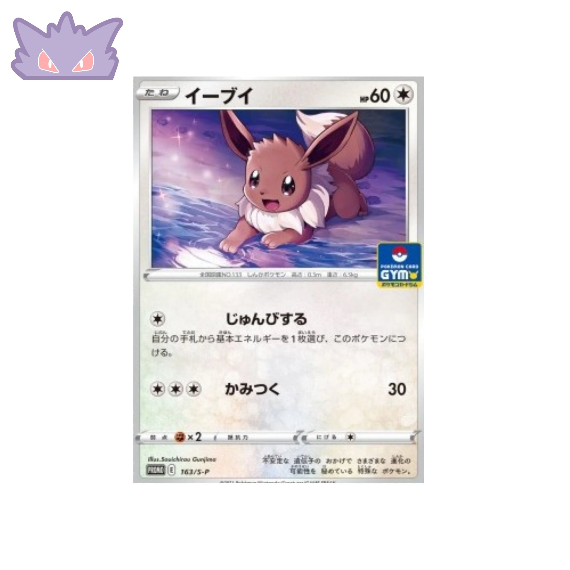 Carte Pokémon Japonaise Promotionnelle GYM Evoli 163 S-P GengyGallery