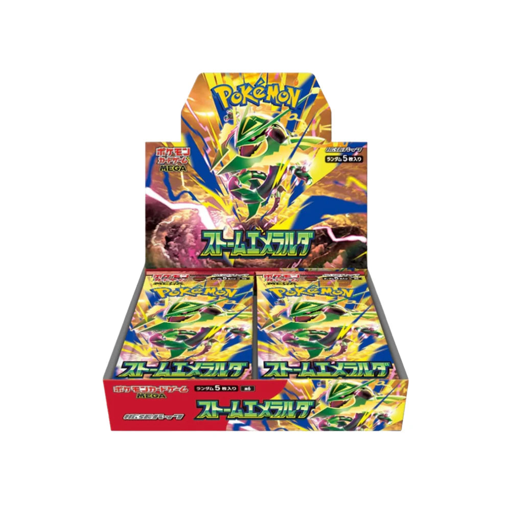 Display Storm Emeralda (M6) – Booster Box 30 boosters – Pokémon Japonais – PRÉCOMMANDE GengyGallery