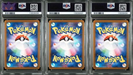 Carte Pokemon Japonaise Entei V 213 , Suicune V 215 et Raikou V 218 SAR VSTAR UNIVERSE PSA 10 SEQUENTIEL GengyGallery